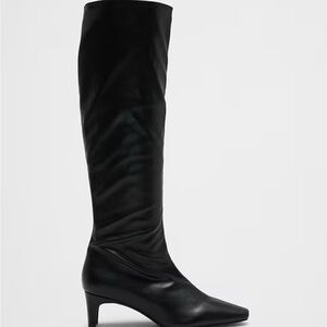 Banana Republic Tall Black Heeled Boots